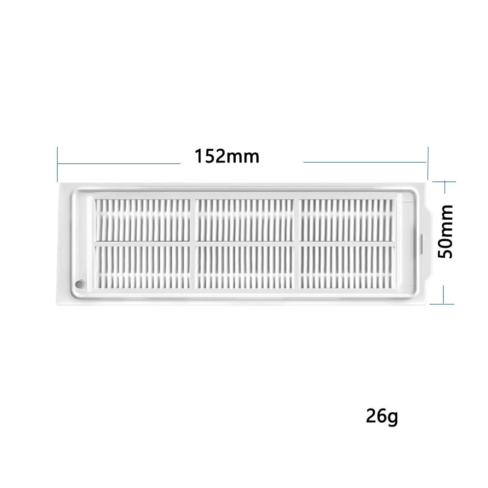 HPEA Filter For Xiaomi Viomi X2 SE V2 V2PRO V-RVCLM21B V3 VXVC07-JG Sweeping Mopping Robot Vacuum Cleaner parts