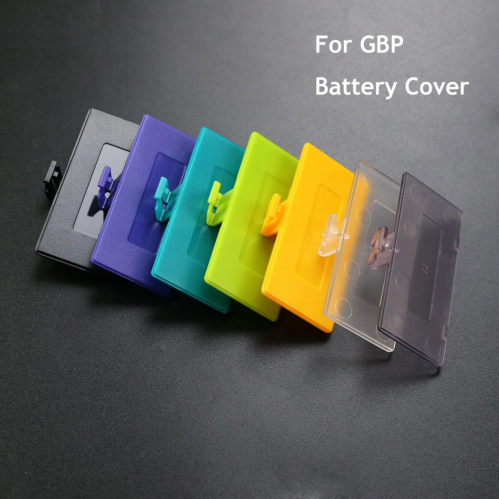 

ChengHaoRan 1Pcs Replacement Battery Cover for GameBoy Pocket Battery Lid Door Case Shell For GBP Console