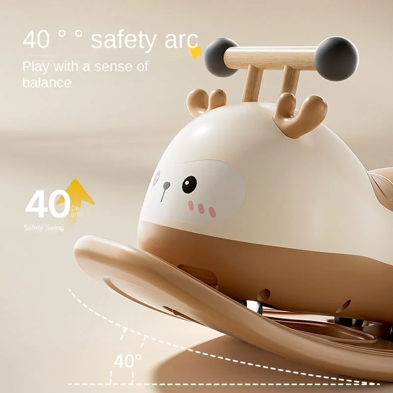 Macchina giocattolo a forma di arachide che si muove per bambini di età compresa tra 1 e 3 anni, macchina scorrevole, auto a dondolo 2 in 1, antiribaltamento, in vendita nel 2025._voghion.com