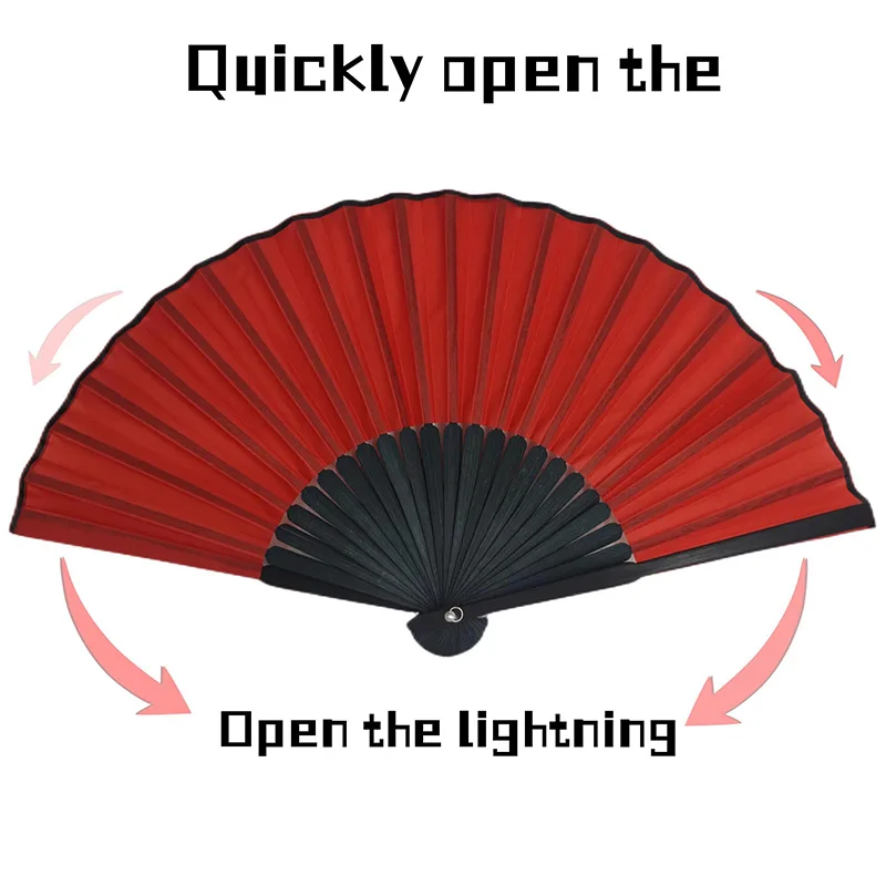 

Appearing Fan Magic Tricks Magician Stage Street Illusions Gimmicks Mentalism Props Folded Fan Opened Automatically Magia