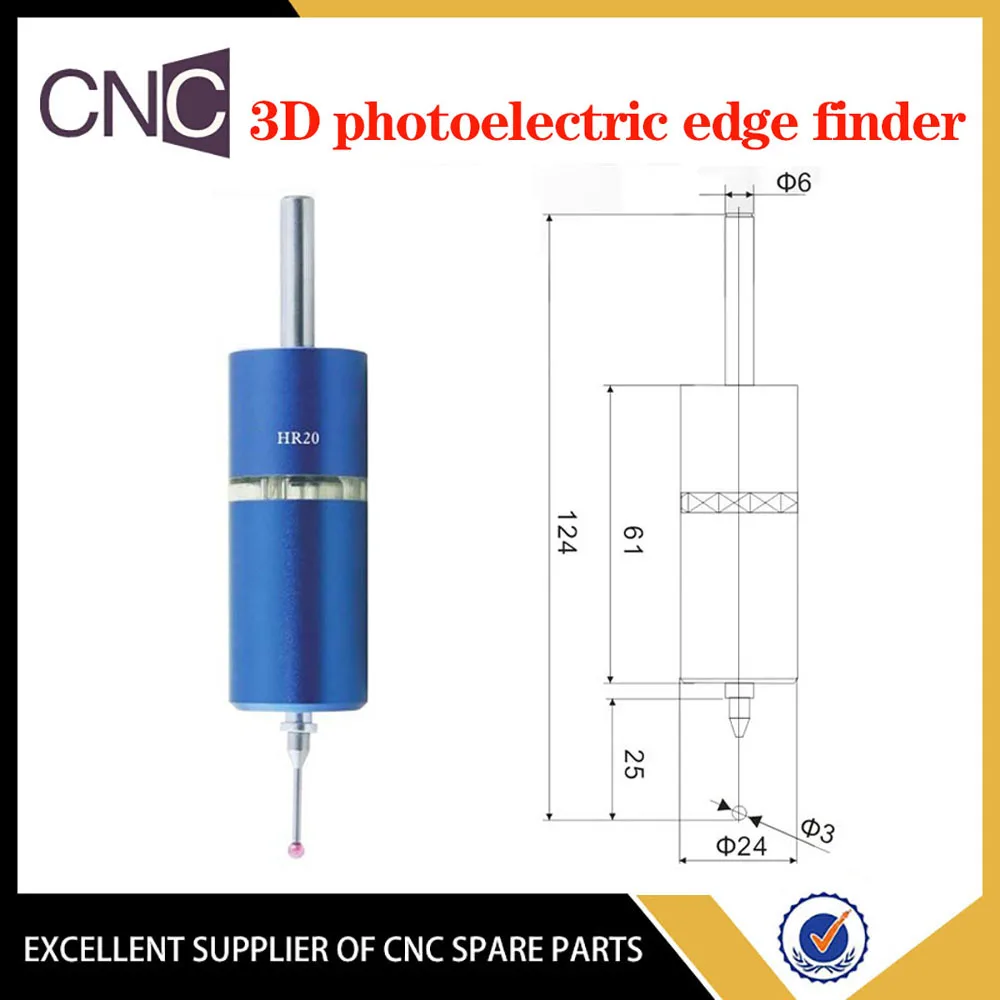 

Wireless 3D photoelectric edge finder 0.001mm high-precision engraving machine ceramic three-dimensional centring rod