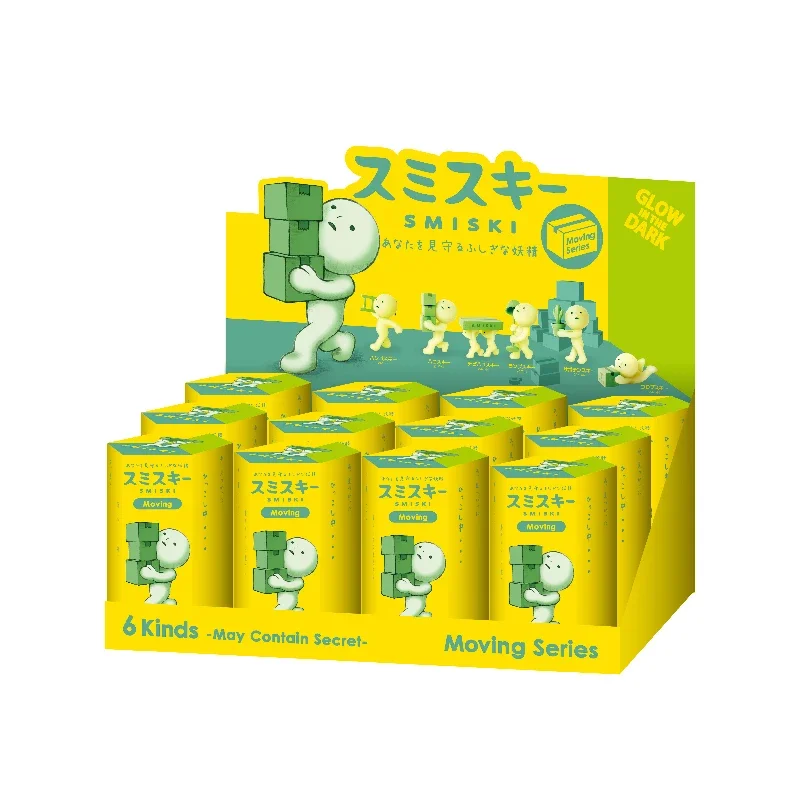 Smiki Moving Series Blind Box Internet Celebrity Cute Surprise Creative Night Light Elf Che Accompagna La Decorazione Del Regalo Della Bambola