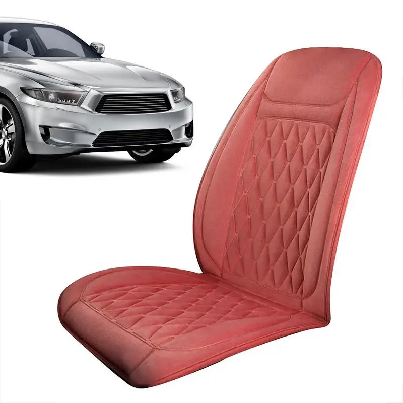 

Anti-Slip Car Seat Heated Cover Electric Heating Pads Front Seat Cushion Adjustable Temperature Universal Winter Auto Seat