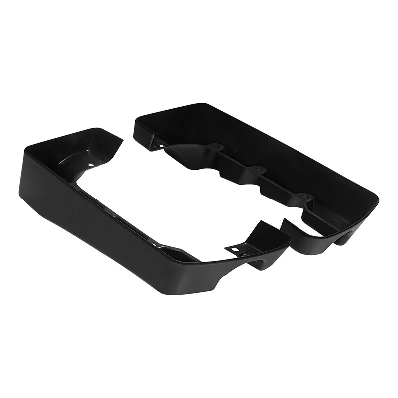 Motorcycle 4" Stretched Extended Hard Saddlebag Extensions For Harley Touring Electra Glide Road King Street Glide 2014- 19