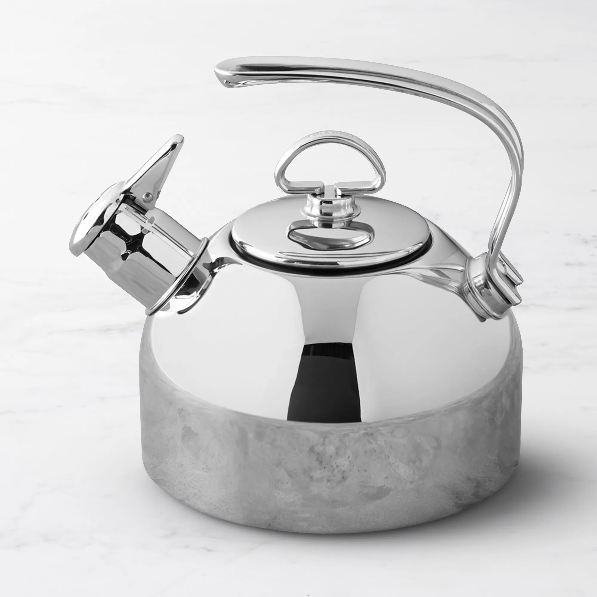 

Chantal Classic Polished Stainless-Steel Whistling Tea Kettle