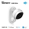 SONOFF CAM Slim WiFi Smart Security Camera 1080P Monitor Camera Two-way Audio Motion Detection Via Alexa Google Home Ewelink App 1