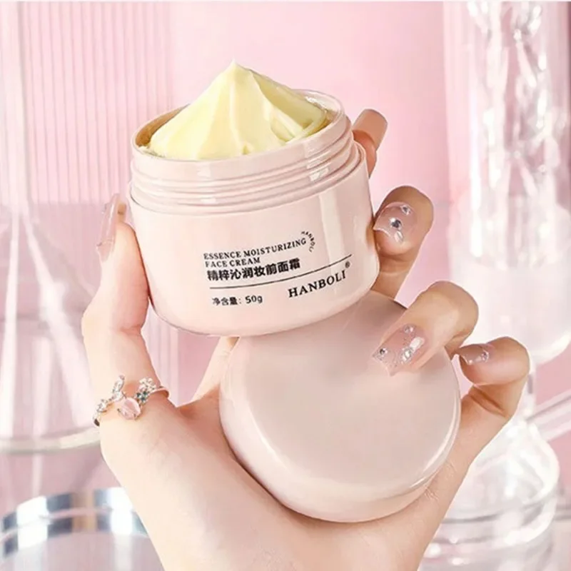Face Isolation Concealer Moisturizing Lazy Cream Facial Care Hydrating Brightening Skin Tone HanPoli 50g makeup cream