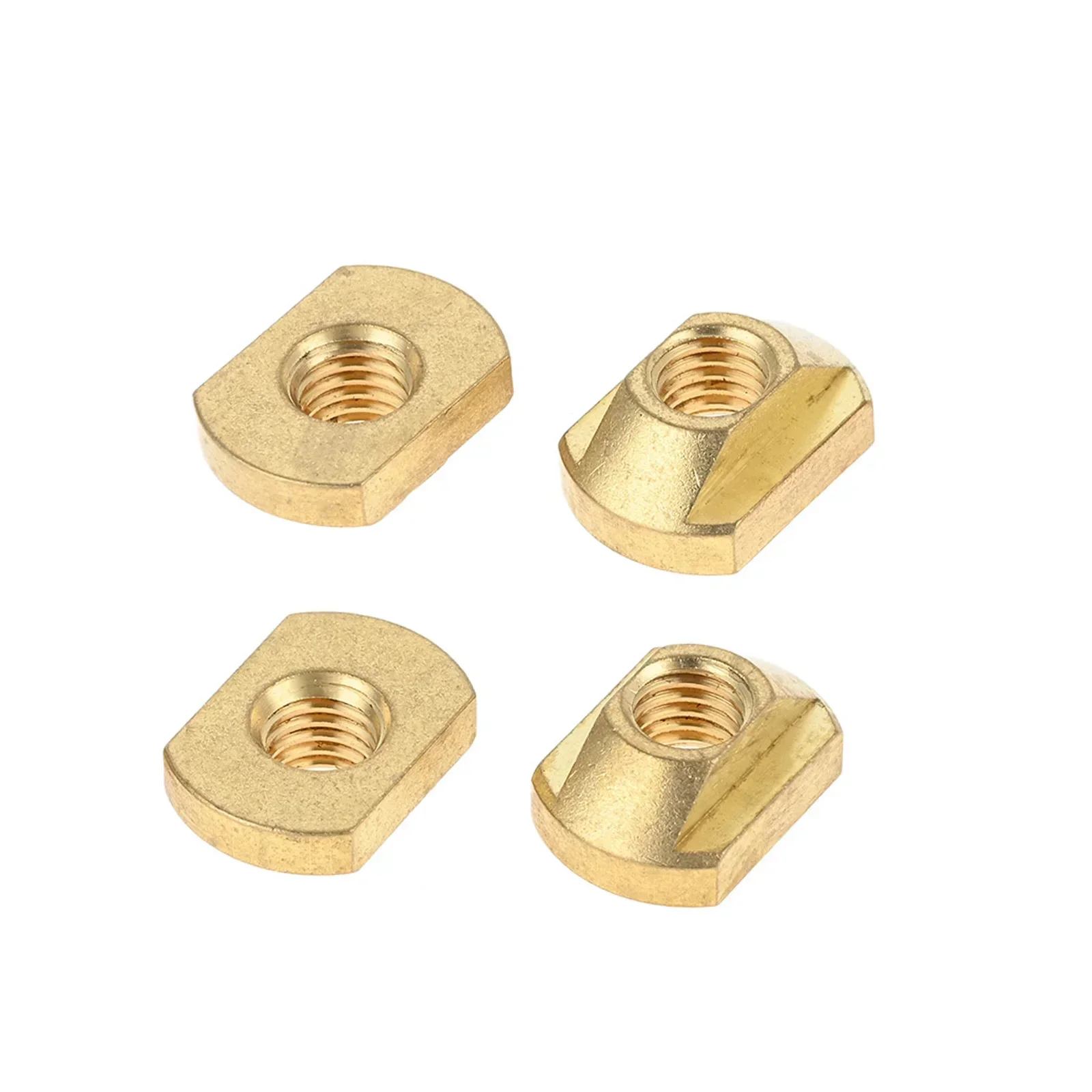 4Pcs Brass M8 M6 Mounting and T-Nuts Screws for Hydrofoil All Standard Tracks System Water Sport Windsurfing Surfing Accessories