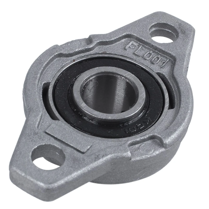 

20X FL001 Zinc Alloy 12Mm Bore Self Aligning Pillow Block Bearing Flange