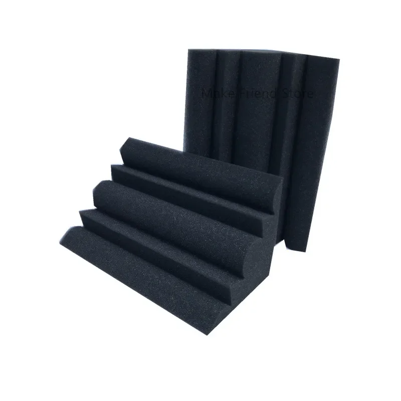 12/24 Pack 12 x 12 x 24cm Studio Acoustic Bass Traps Corner Foam for Home Theater Ceiling Sound Treatment Retardant soundproof foam