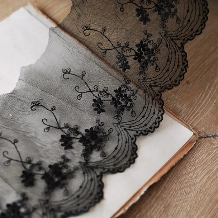 

Цветная марлевая вышивка кружевное платье занавеска для кровати детское платье декоративные аксессуары ручной работы «сделай сам» кружевные края