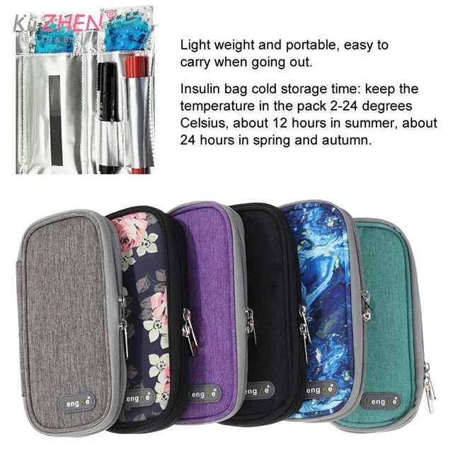 Insulin Cooler Travel Case, Double-Layer Diabetic Travel Case, Diabetic  Supplies Organizer Bag - China Insulin Cooler Travel Case and Diabetic  Travel Case price | Made-in-China.com