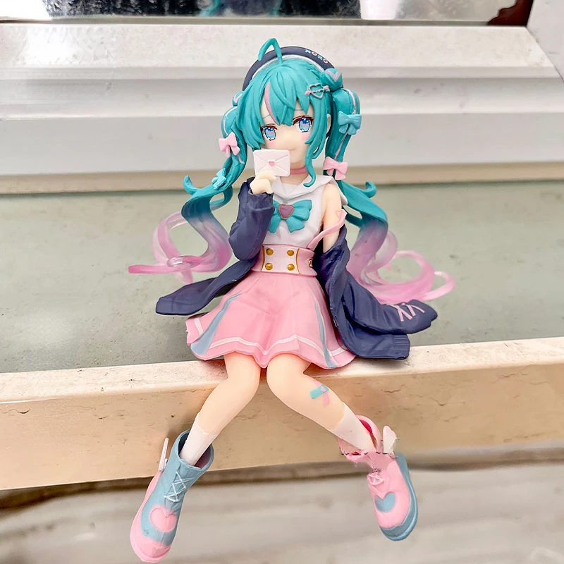 Милый аниме Hatsune Miku периферийный любовный матрос костюм Hatsune Персонализированная фигурка Модель шасси орнамент коллекция Рождественский подарок
