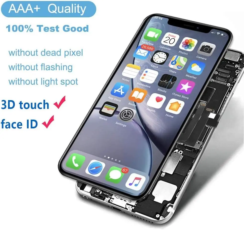 LCD Display Screen For Iphone 11 6.1 Inch Screen Replacement Phone 11 LCD Display Screen Digitizer Assembly With Repair Tools