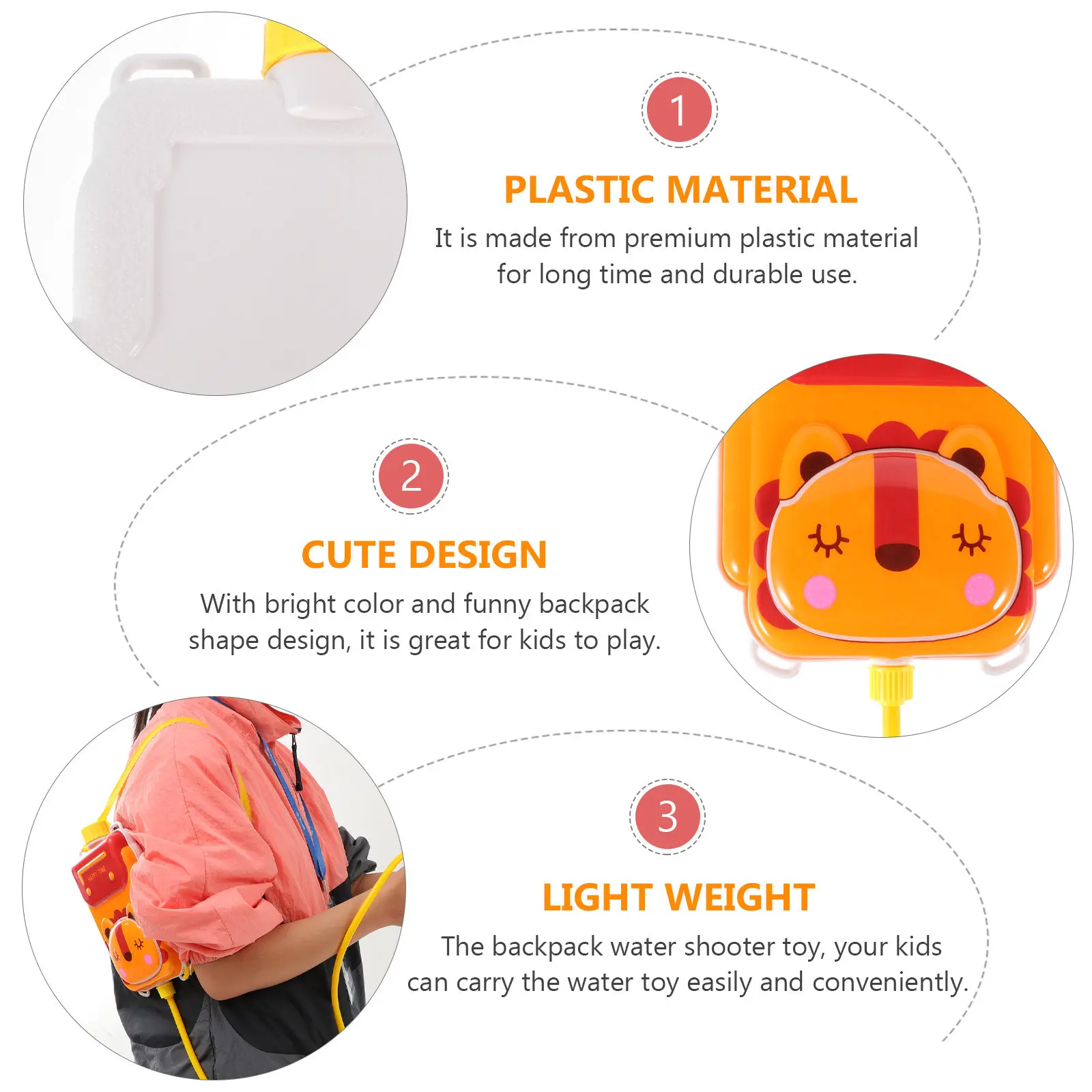 배낭형 물총 플라스틱 어린이 야외 물놀이 여름 수영장 파티 재미있는 장난감 어린이 놀이용품