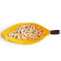 New Bananagrams Word Game Puzzle Kids Party Toys Letter Pouch Children Board Game 2