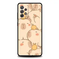 Cute Cartoon Capybara Couple Phone Case - Samsung A32 5G (A1)
