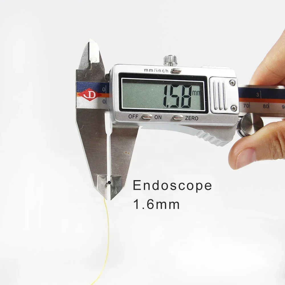 매우 작은 카메라 1.6mm 미니어처 내시경 모듈 아날로그-USB 120도 광각