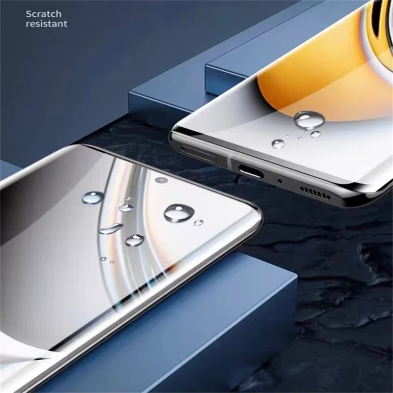 3D Curved Glass Screen and Camera Lens Protector - Edge Glass Protective Film