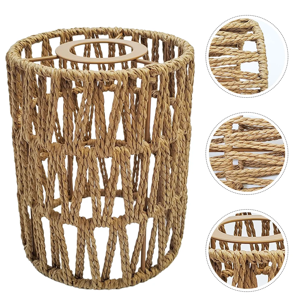

New Chinese Style Paper Rope Chandelier Lamp Shade Rustic Shades Pendant Light Unique Only