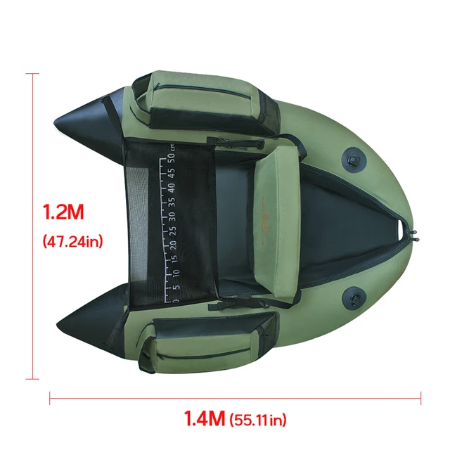 1 Person Fishing Boat Double-airbag Safety Easy to Carry Rubber Boat  Professional Luya inflatable Fishing Boat by FISHINGCAT - AliExpress