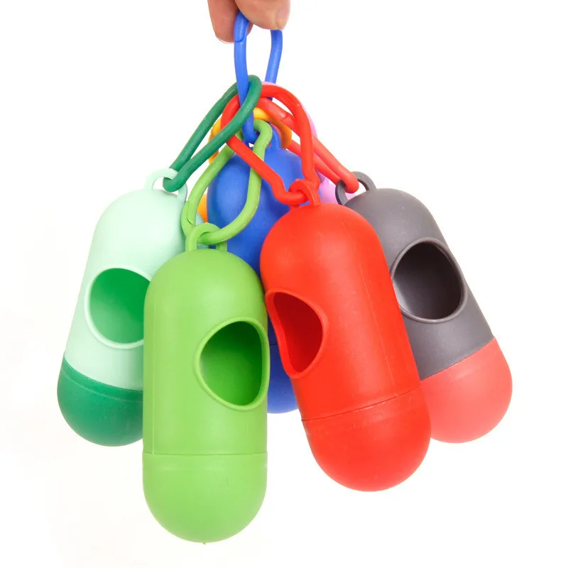 Dog Poop Bag Dispenser Dog Products Practical Pet Dog Poop Bag Dispenser Waste Garbage Holder Dispensers Pets Dogs Trash Cleaning Supplies