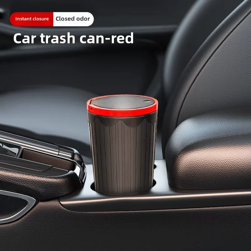 Compact Car Trash Bin and Interior Organizer