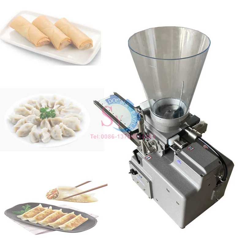 

Semi-Automatic Chinese Dumpling Making Machine Fried Empanada Maker Gyoza Japanese Dumpling Machine For Restaurant