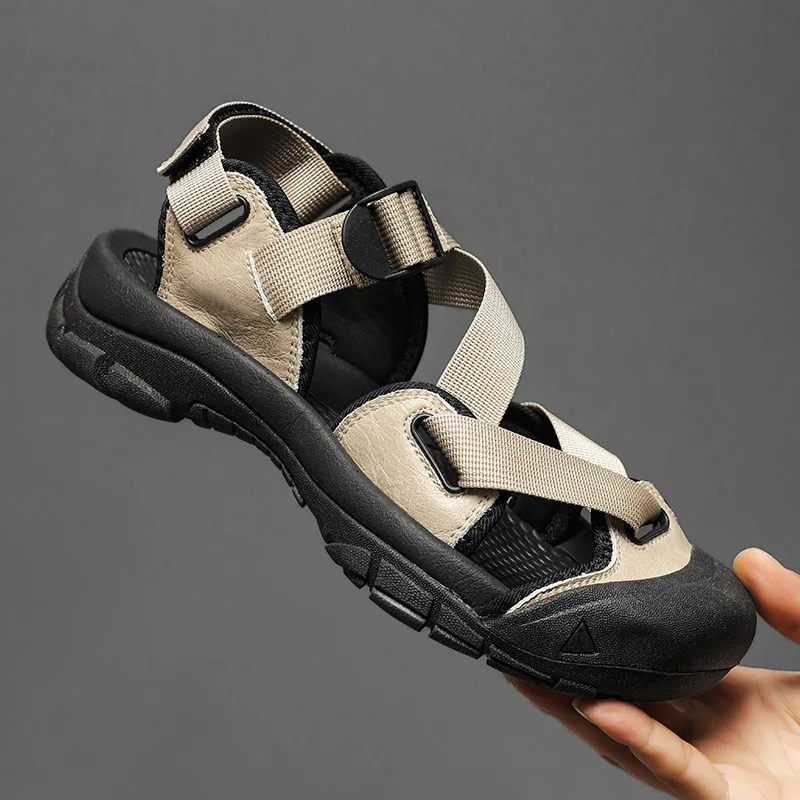 Summer Sandals for Men High Quality Outdoor Leisure Anti Slip River Tracing Shoes Wading Quick Drying Sandals Beach Shoes Man