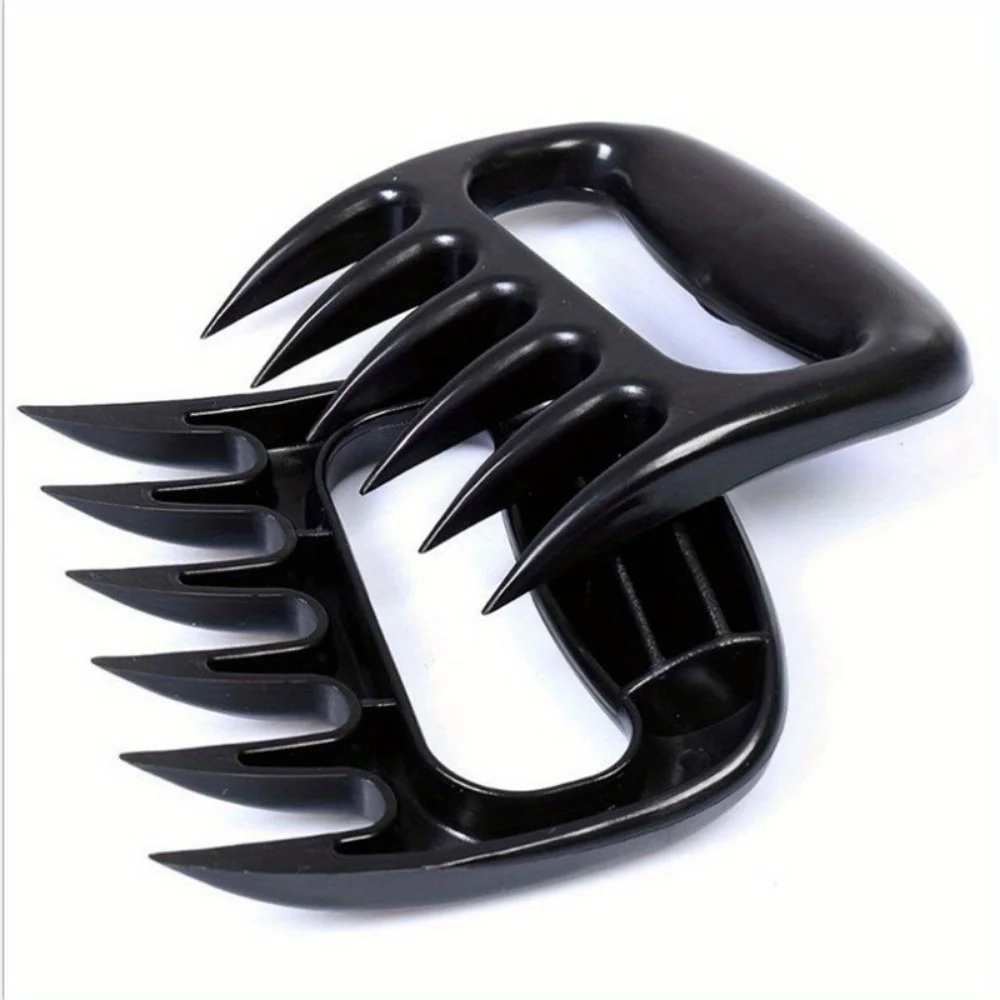 2PCS Bear Claw Quick Meat Shredder Black Bear Claw Meat Divider Multifunctional Processing Tool Cooking Accessories