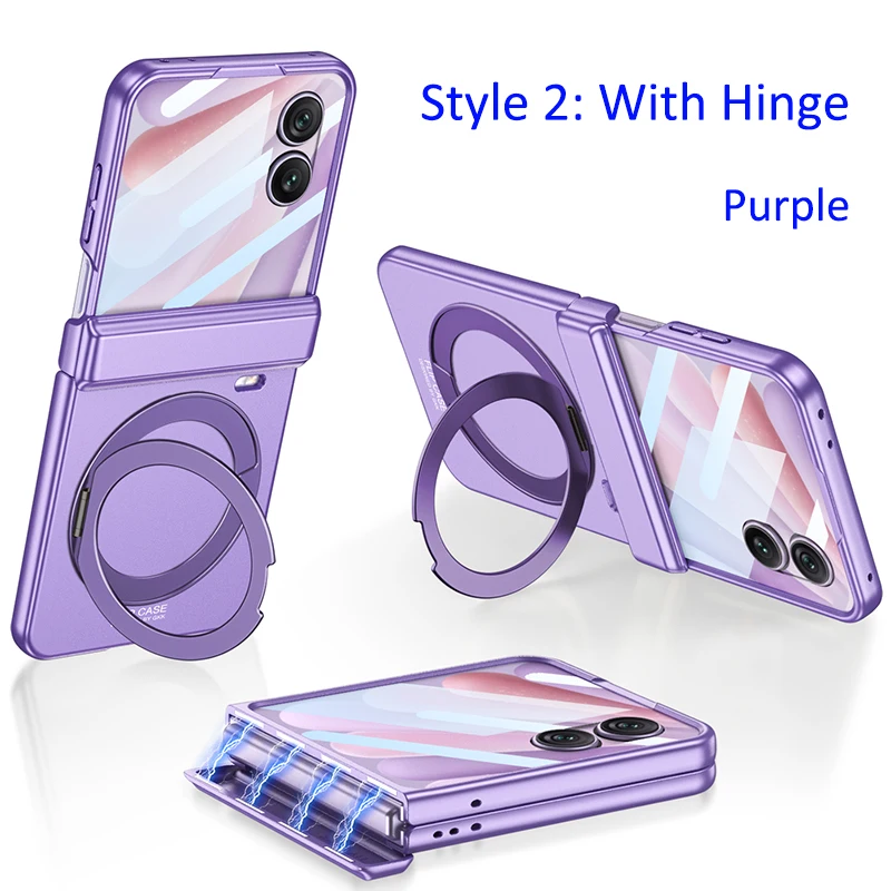 Magnetic Rotating Ring Holder Phone Case