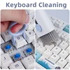 7-in-1 Computer Keyboard Cleaner Brush Kit Earphone Cleaning Pen For Headset iPad Phone Cleaning Tools Cleaner Keycap Puller Kit 4