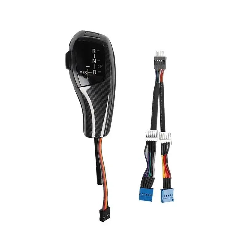 교체용 LED 기어 시프트 노브, BMW 3 시리즈 E90 E91 1 시리즈 E81 E82 E84 E87 E88 E89