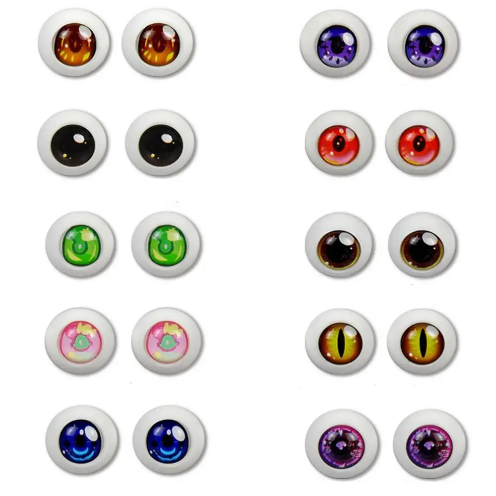 

11mm YMY Doll Dropper Eyes Eyeball For BJD Doll Dispensing Animal Moving Eyes Doll Making Crafts Accessories Safety Animal Toys