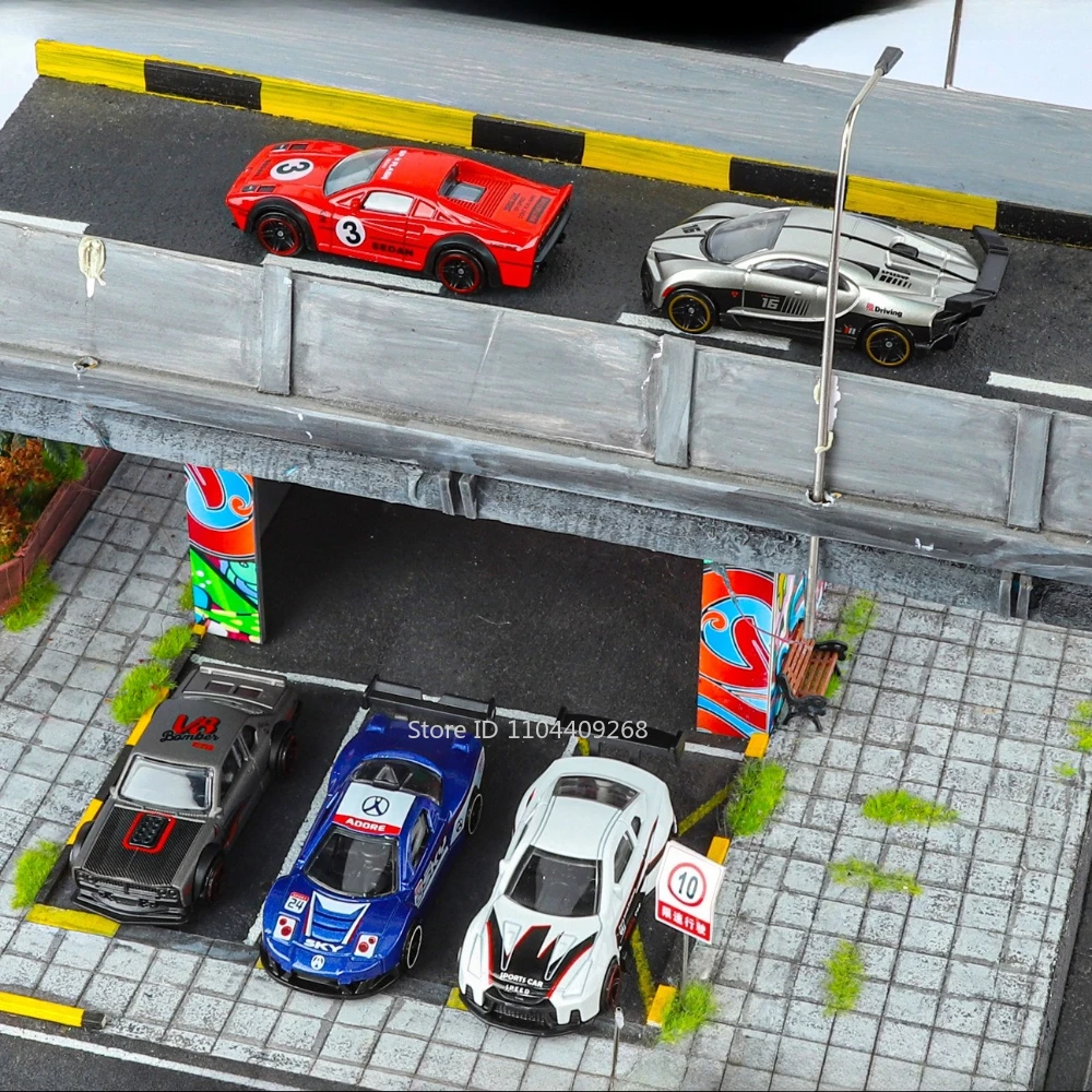 Miniature Metal Sports Car with Rubber Tires - Collectible Racing Toy