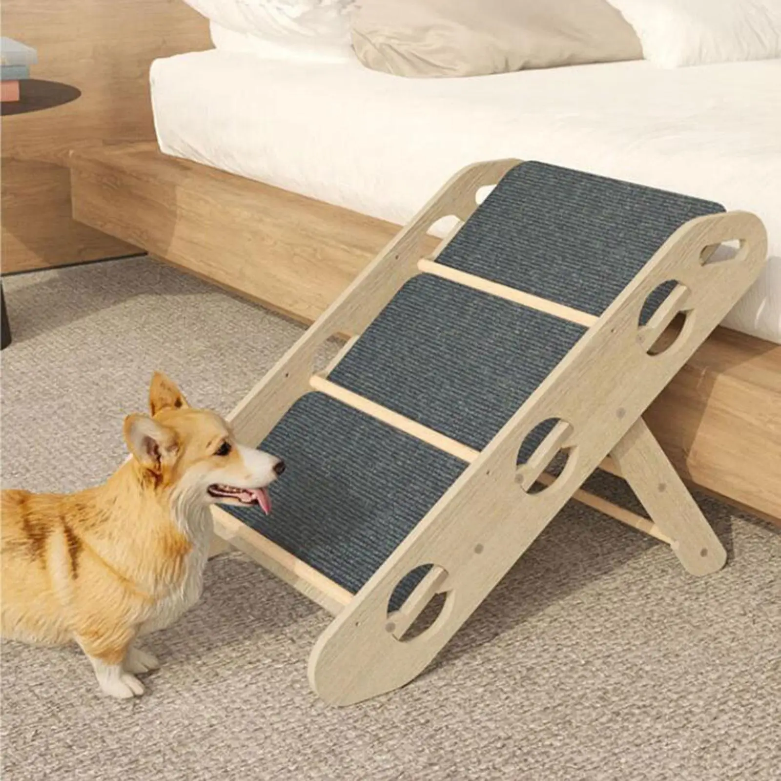 Pet Steps Dog Stairs Extra Wide Pet Steps for Indoor Use Older Dogs Cats Pet Steps Dog Stairs Extra Wide Pet Steps for Indoor Use Older Dogs Cats