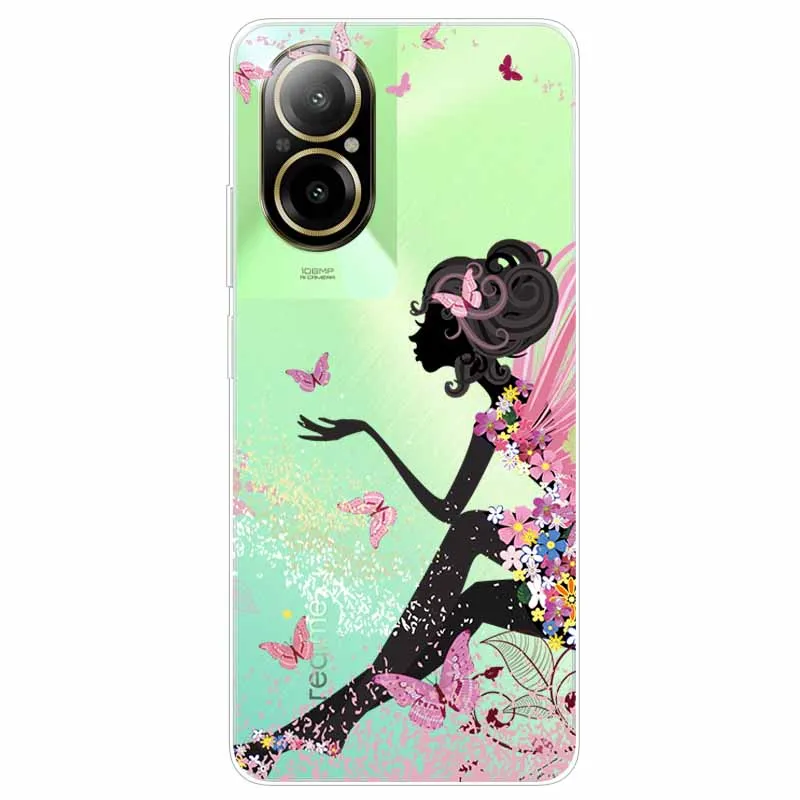 Transparent Cute Soft Silicone TPU Phone Case with Clear Bumpers
