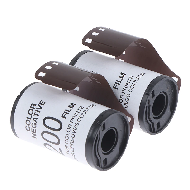 8Pcs/Roll Colorful Negative Camera Film 35MM Camera ISO SO200 Type-135 Color Film