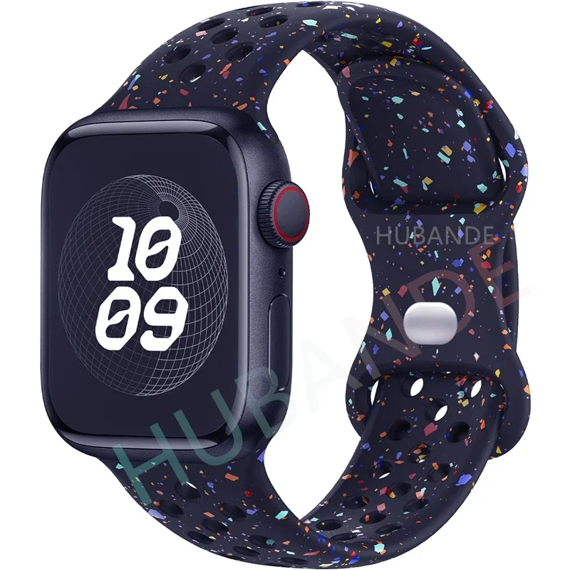 Original Sport Strap - Colored Particles Rubber Band