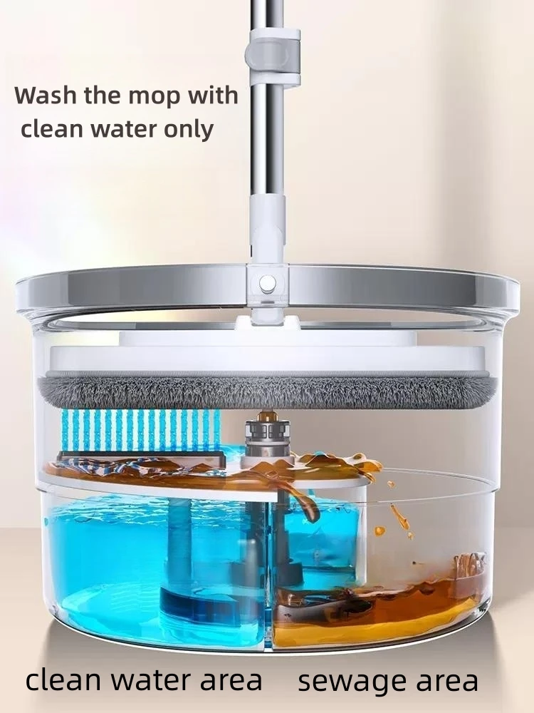 Best Clean Water Spin Mop - Separates Clean & Dirty Water