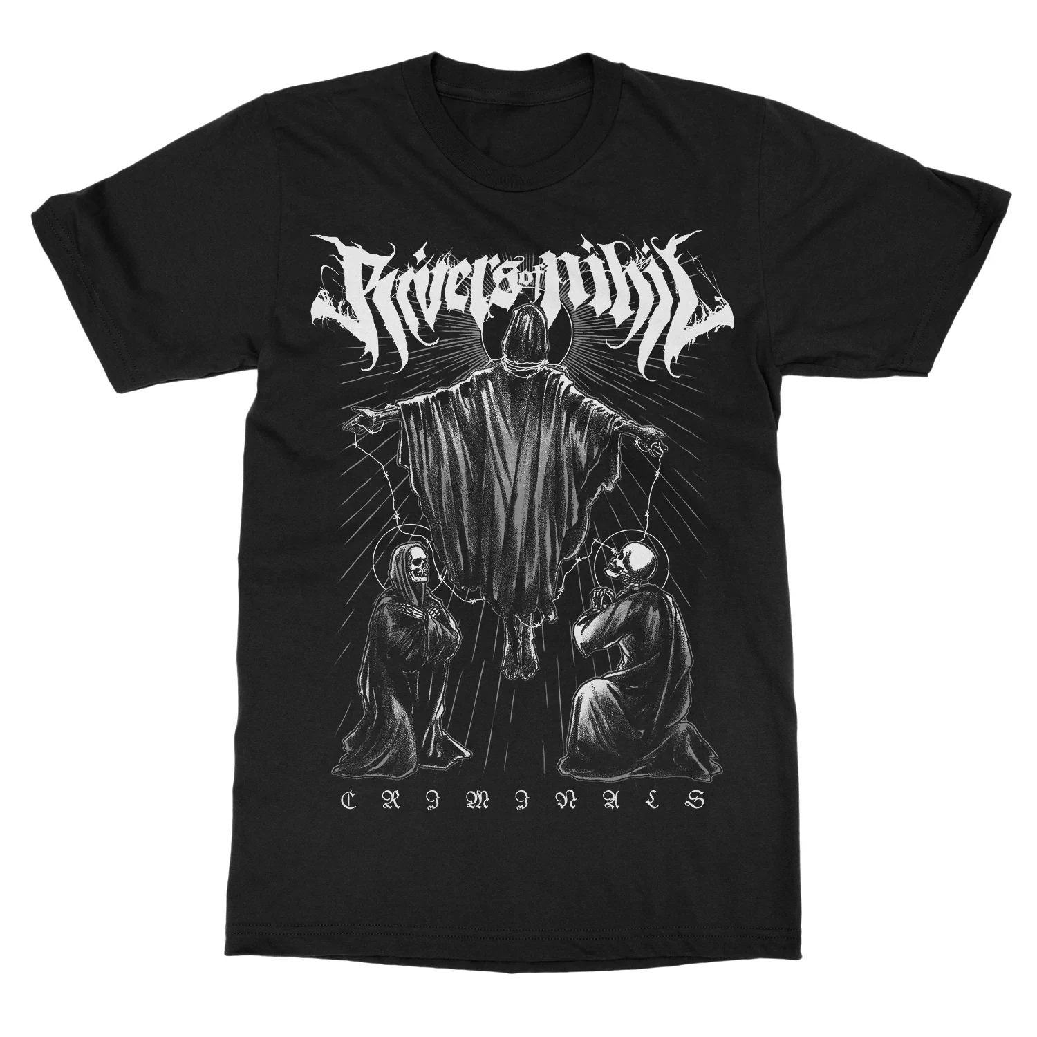 thumbnail image 1 of 2025 Verano Hip Hop Y2K Top Rivers of Nihil "Episode" Camiseta de algodón estampada para hombres y mujeres Camiseta deportiva de gran tamaño, 1 of 4