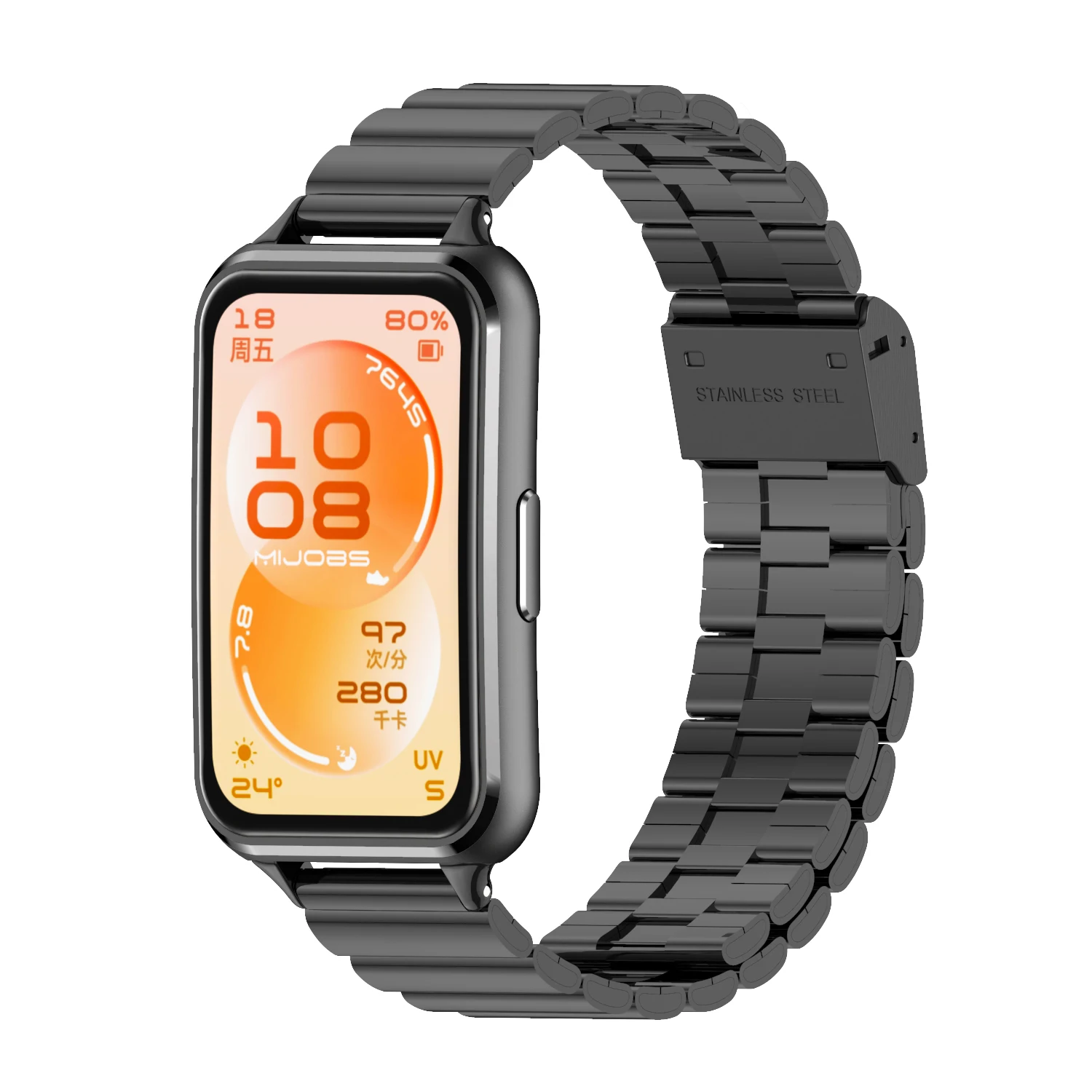Stainless Steel Metal Watchband Strap