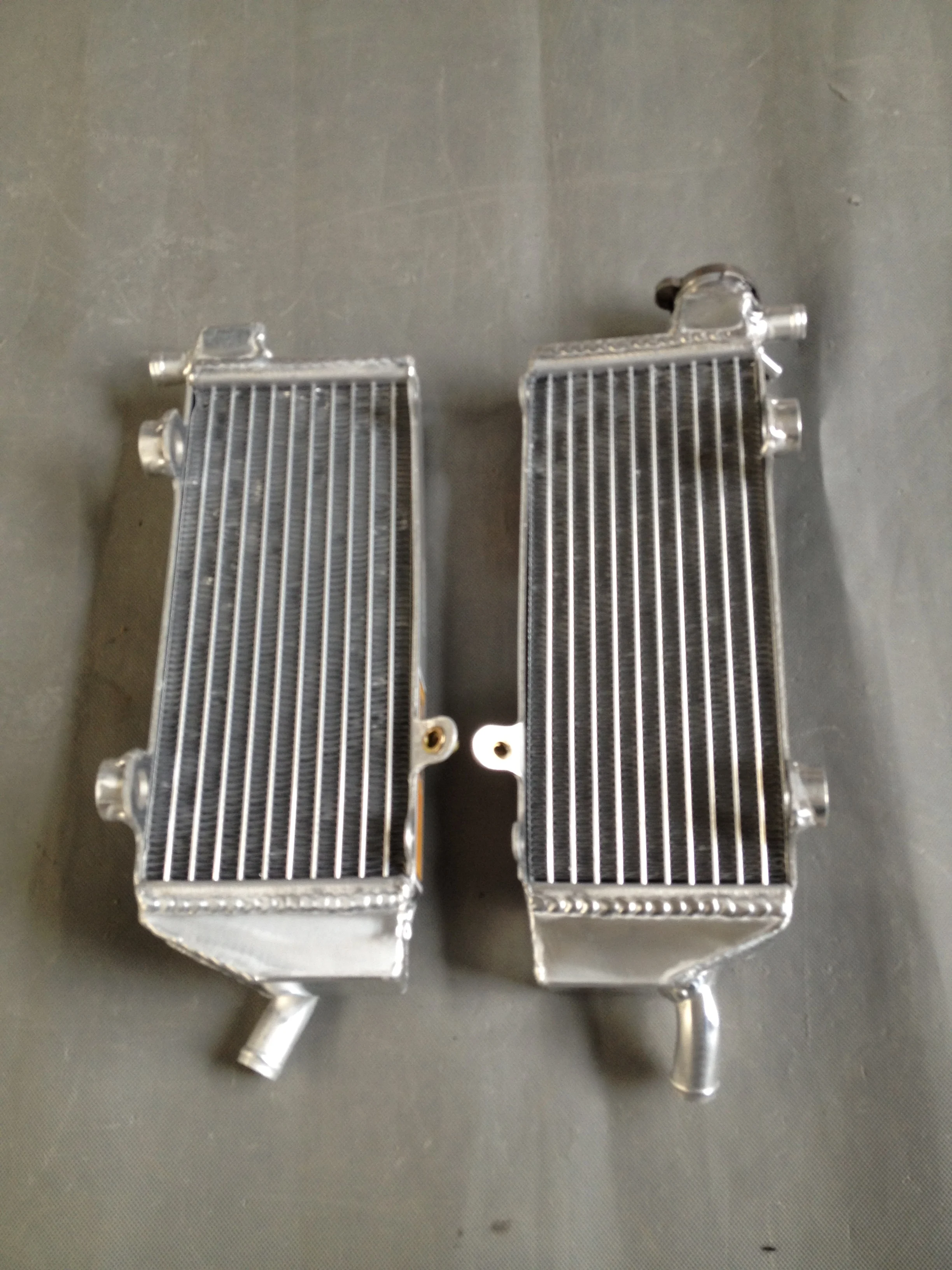 

For 2007-2012 KTM 250/450/505 SX-F/SXF Aluminum Radiator Cooler Cooling Coolant 2007 2008 2009 2010 2011 2012