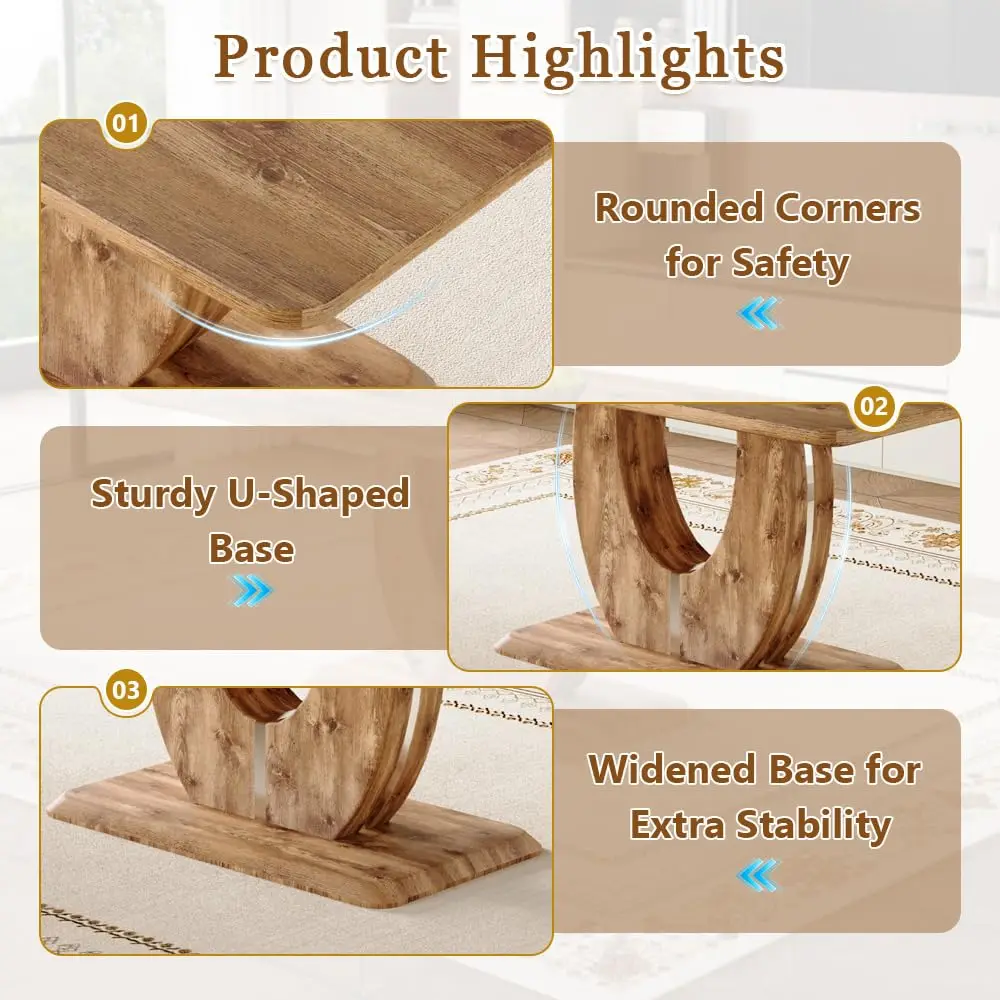 Modern 6-Piece Dining Set 4