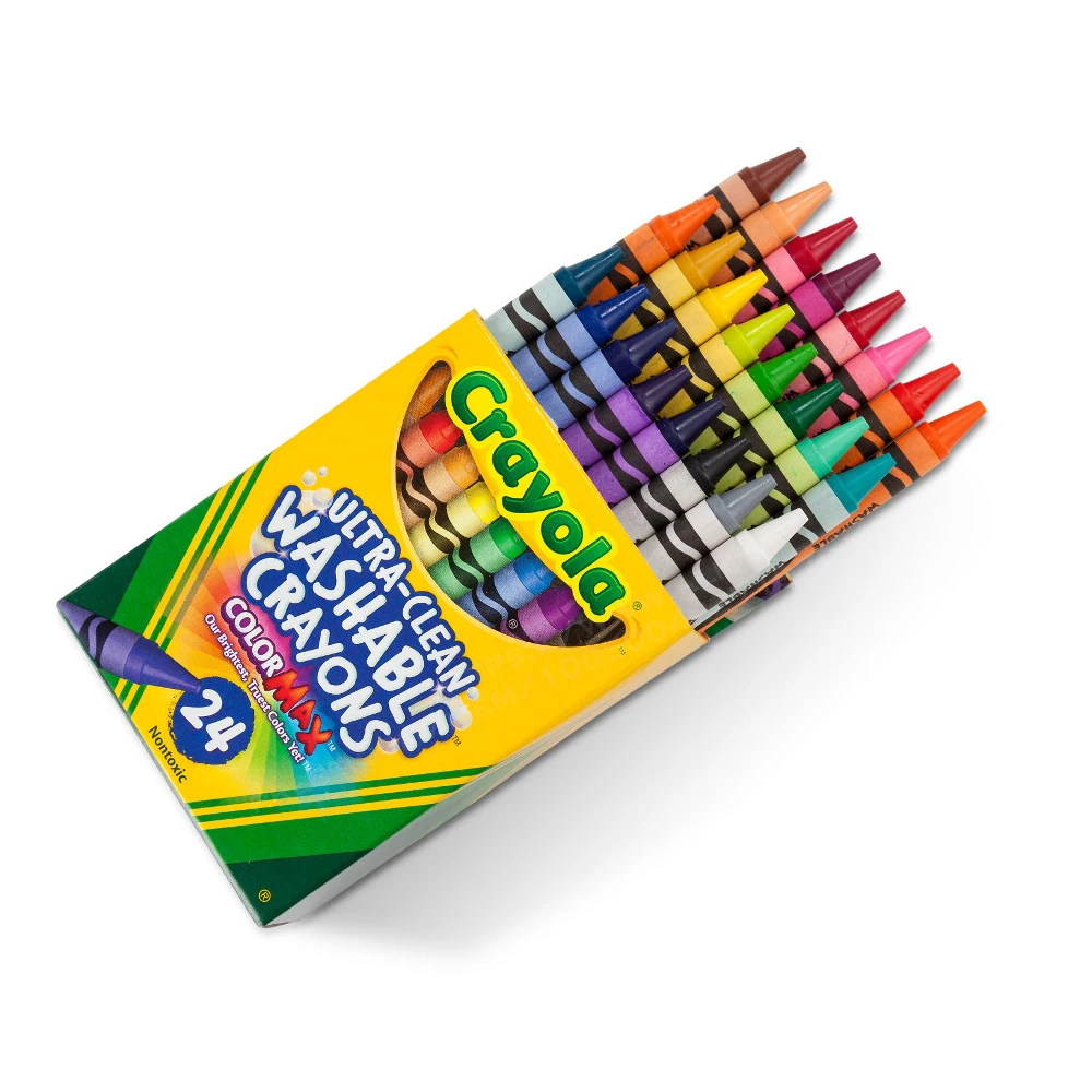 CrayolaUltraCleanWashableCrayonsBacktoSchoolSupplies1Packsof