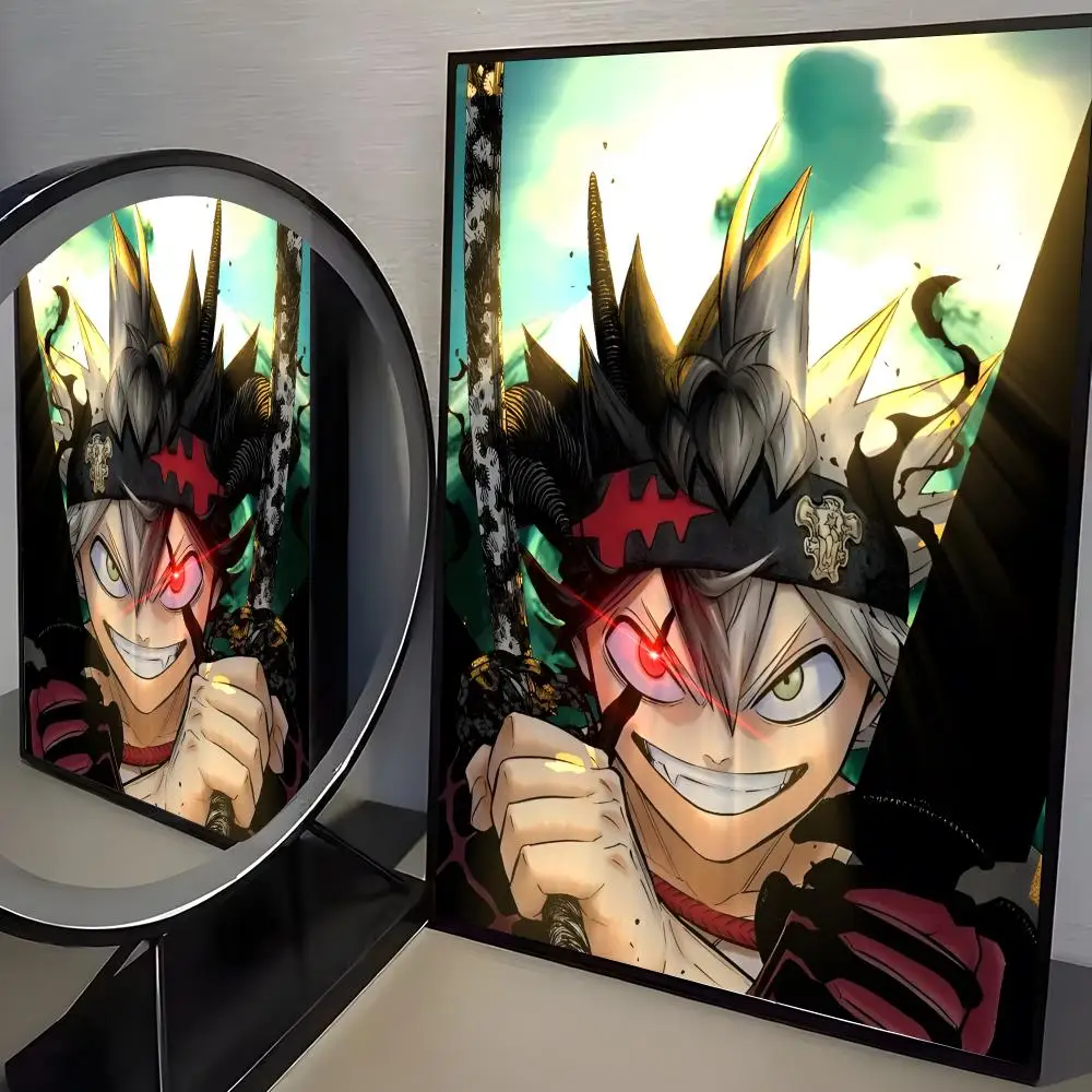 Waterproof HD Anime Art Poster - Self-Adhesive Fade-Resistant Wall Decor