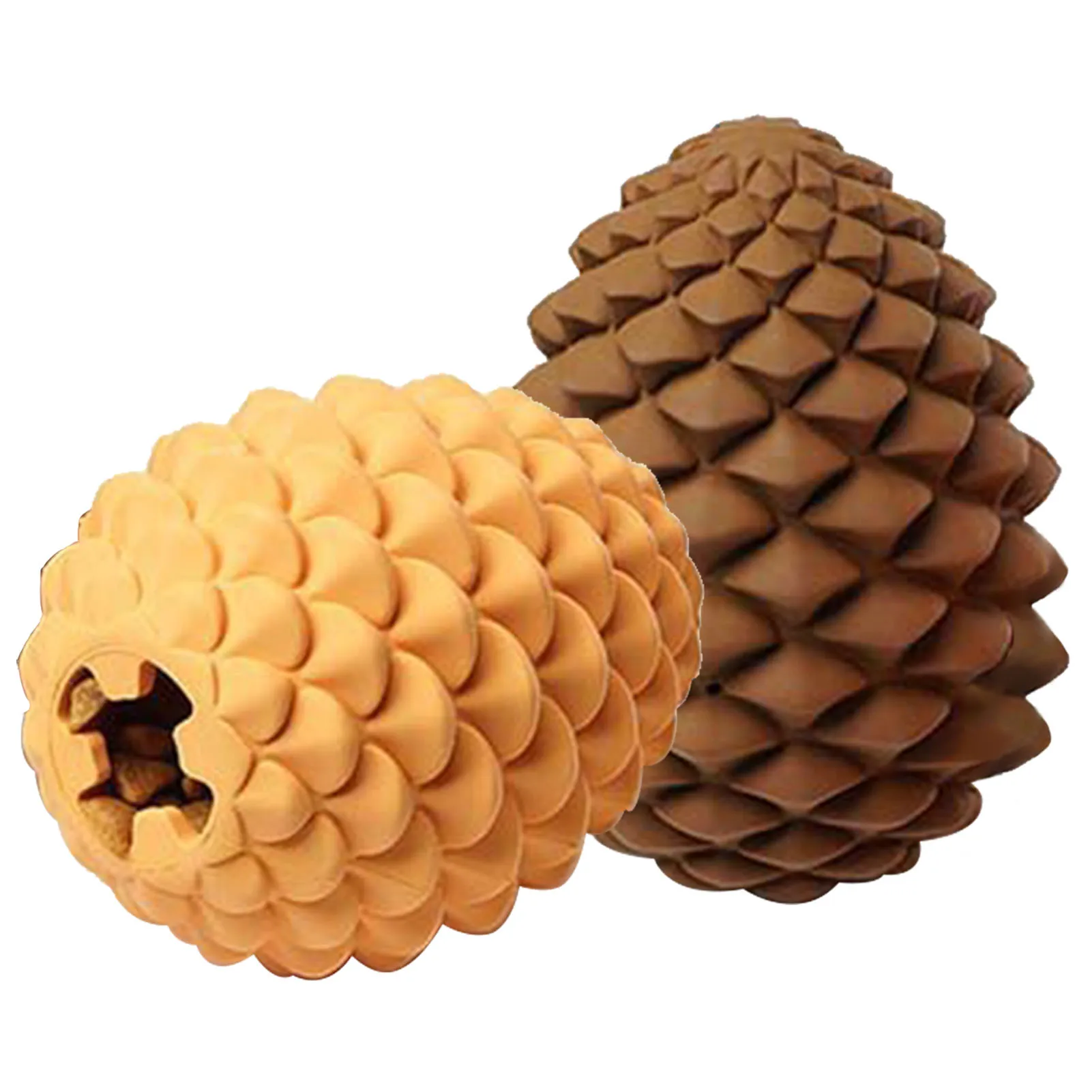 Treat Dispensing Dog Toy - Pine Cones