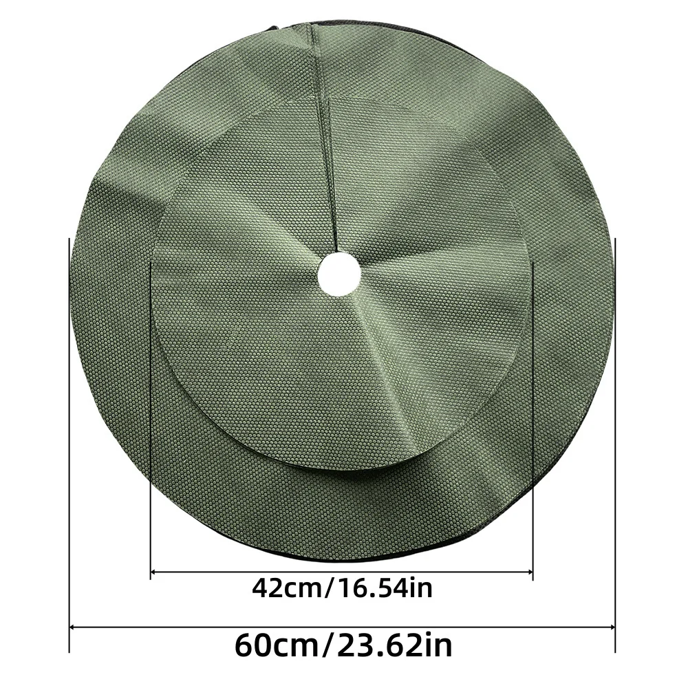 Baum Mulch Ring Jäten Barriere Schutz Matte Pflanzen Abdeckung Anti Gras, Gartenarbeit Stoff Unkraut Kontrolle Warme Feuchtigkeit Kissen – Detail 2