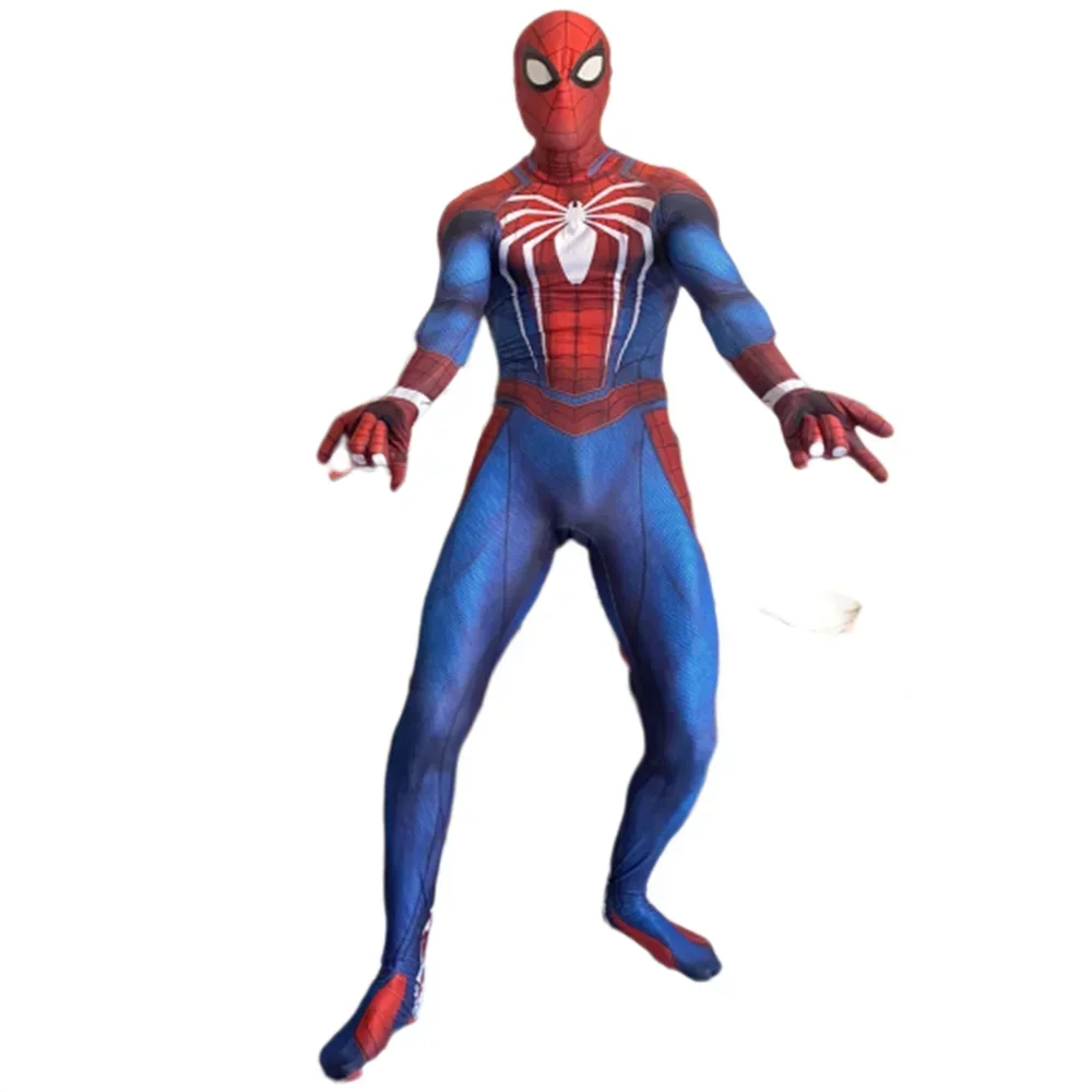 Game PS4 Spiderman Cosplay Costume Superhero Zentai Suit Halloween Costumes  Full Body JumpSuit for Kids/Adult/Men - AliExpress