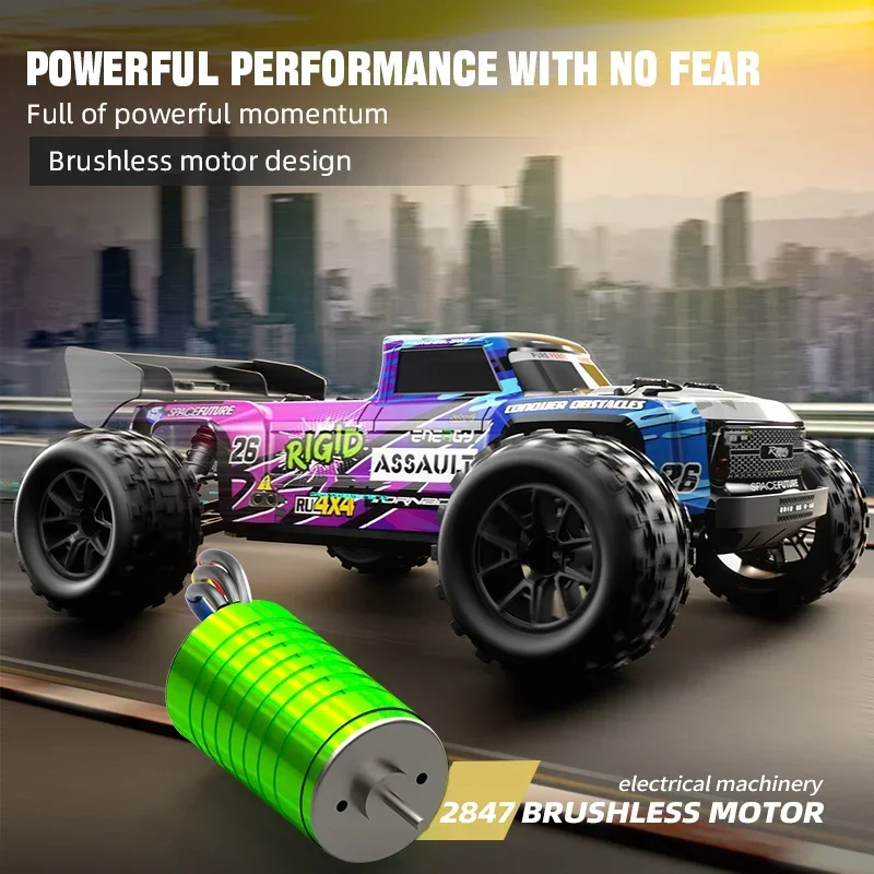 JHD C8803 C8805 RC Car 4x4 Super Brushless 50/60/70KM/H 4WD High Speed RC Off-Road Car JJRC C8805 Children and Adults Toys 3